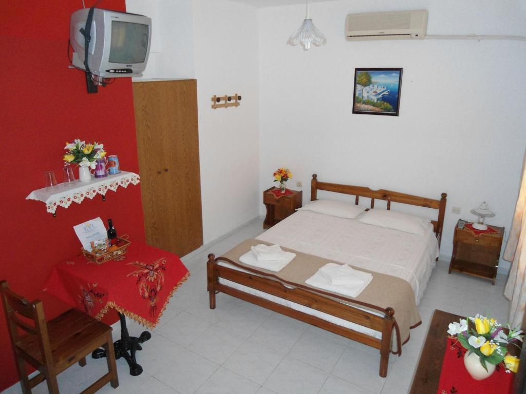 Evi Apartments And Studios Theológos Zimmer foto